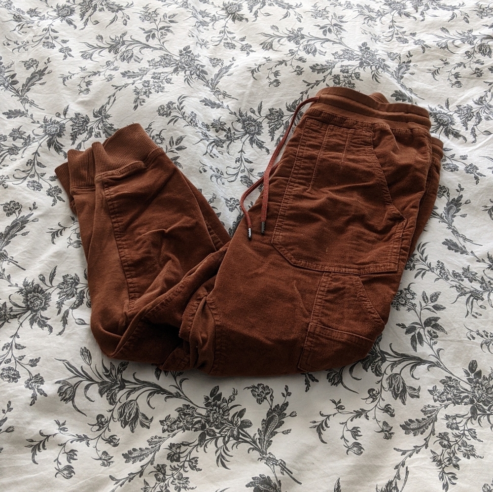 Anthropologie Leigh Corduroy Jogger Cedar S - Picture 5 of 9